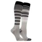 Dr. Scholl's Women's Mild Graduated Compression Knee High Socks 2 Pair Pack