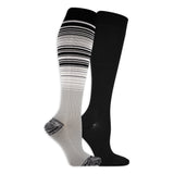 Dr. Scholl's Women's Mild Graduated Compression Knee High Socks 2 Pair Pack
