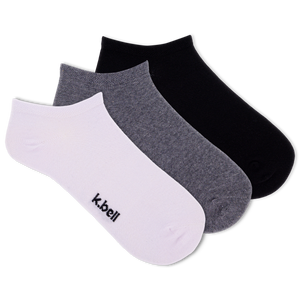 K.Bell Men's Flex Fit No Show Sock