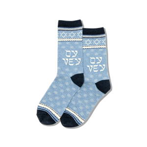 HOTSOX Women's Oy Vey Crew Socks