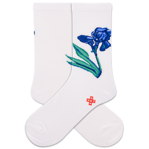 HOTSOX Women's Irises Crew Socks