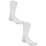 Dr. Scholl's Men's Advanced Relief Blister Guard® Crew Socks 2 Pair Pack - Non-Binding, Cushioned Comfort - Made in the USA