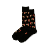 HOTSOX Men's Turkeys Crew Socks thumbnail