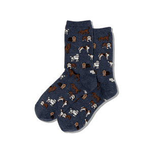 Women's Classic Dogs Crew Socks