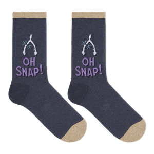 HOTSOX Women's Oh Snap Crew Socks