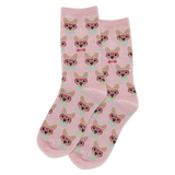 HOTSOX Kid's Smart Frenchie Crew Socks