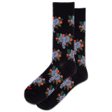 HOTSOX Men's Tropical Elephant Crew Socks