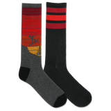 HOTSOX Men's Snowboarder Crew Sock 2 Pair Pack