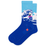 HOTSOX Women's Ride the Wave Crew Sock thumbnail