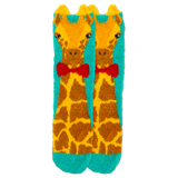 K.Bell Kids' Giraffe Cozy Crew Sock