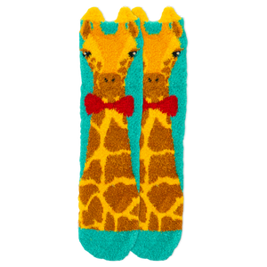 K.Bell Kids' Giraffe Cozy Crew Sock