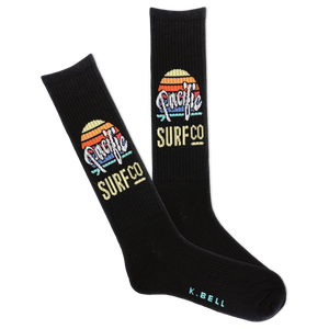 K.Bell Men's Pacific Surf Company Active Crew Sock