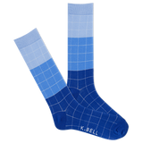 K.Bell Men's Pool Tiles Crew Sock