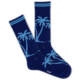 K.Bell Men's Random Feed Palm Tree Crew Sock