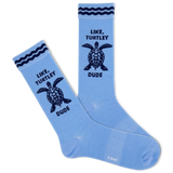 K.Bell Men's Turtley Dude Crew Sock