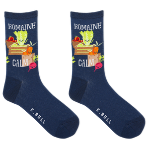 K.Bell Women's Romaine Calm Crew Sock