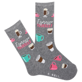 K.Bell Women's Espresso Yourself Crew Sock