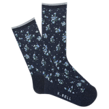 K.Bell Women's Ditsy Floral Crew Sock thumbnail