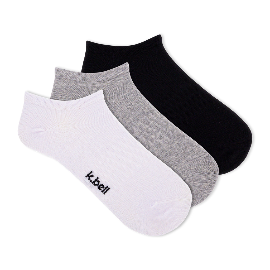 K.Bell Women's Flex Fit No Show Sock