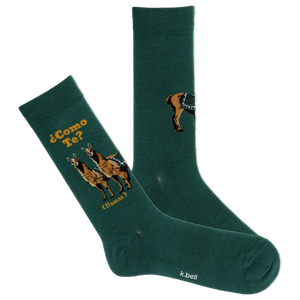 K.Bell Men's Como Te Llamas Crew Sock