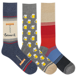 HOTSOX Men's Screw Socks It Crew Socks 3 Pair Pack