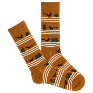 K.Bell Men's Road Runner Stripe Crew Sock