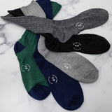 Four pairs of K.Bell men's crew socks. thumbnail