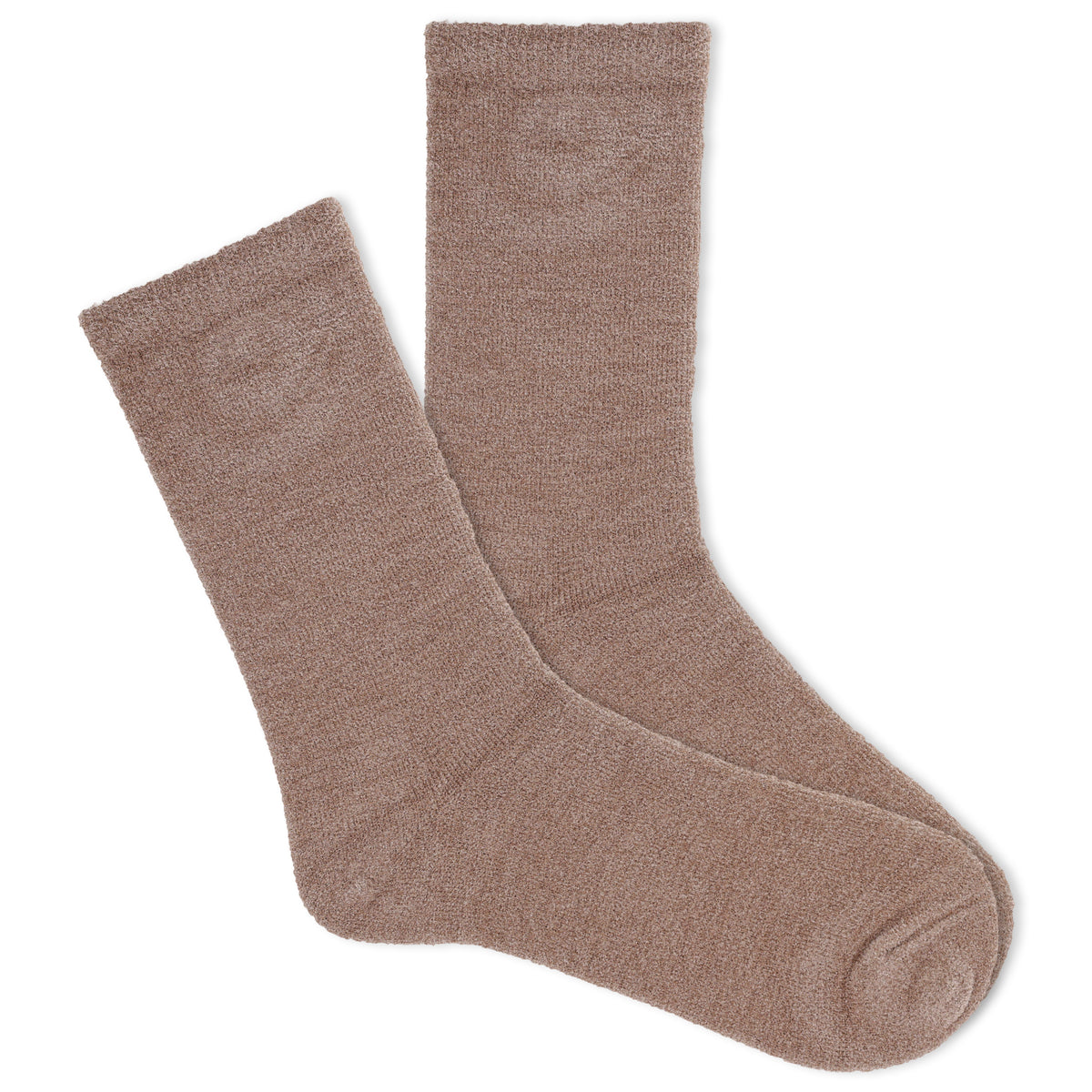 Close-up of a velvet socks in various colors.