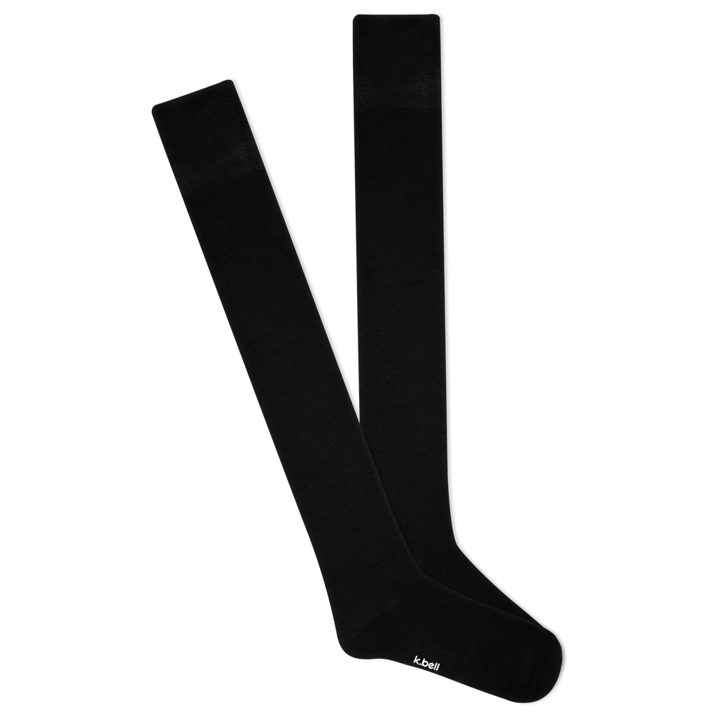 Black women's thigh high socks