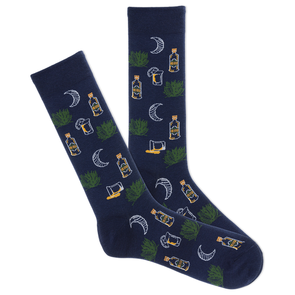 K.Bell Men's Tequila Nights Crew Sock