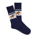 K.Bell Men's Marco Polo Crew Socks