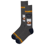 HOTSOX Men's Whiskey Helps Crew Socks
