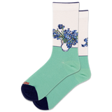 HOTSOX Women's Irises Crew Socks thumbnail