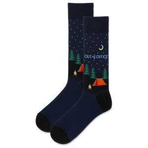 HOTSOX Men's Out of Office Crew Socks
