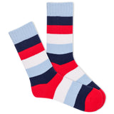 K.Bell Women's Stripe Boot Crew