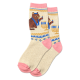 HOTSOX Kid's Hanukkah Cat Crew Socks