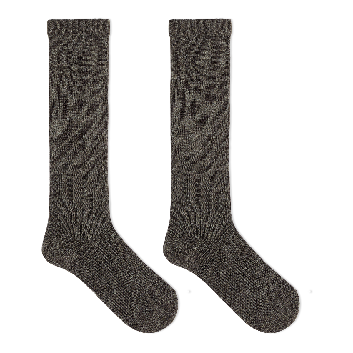 Dr. Sholl's women's knee high compression socks in grayish black.