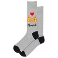 Men's Meowied Crew Socks
