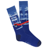 K.Bell Men's All Good in the Hood Crew Sock