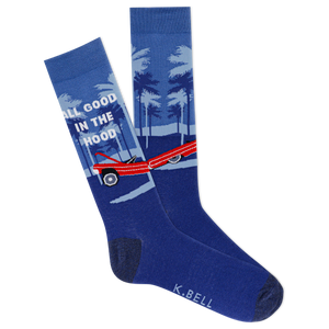 K.Bell Men's All Good in the Hood Crew Sock