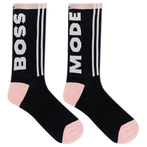 K.Bell Women's K.B Athletic Boss Mode Sport Crew Sock